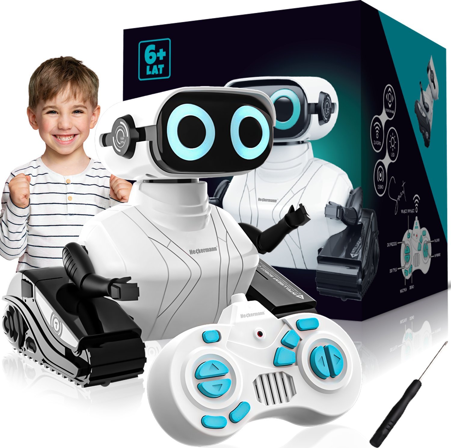 Heckermann Robot interaktywny zdalnie sterowany Heckermann NH-018