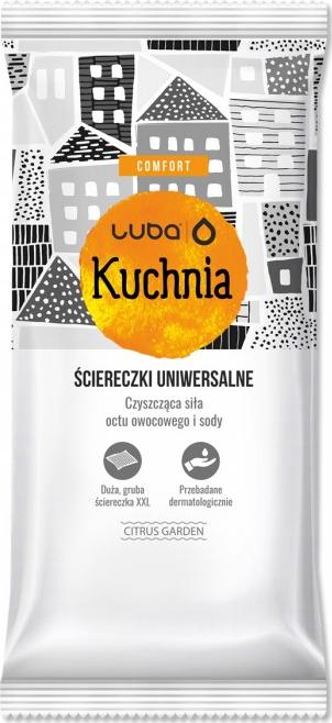 Luba LUBA_Ściereczki uniwersalne, nawilżane do kuchni 32szt