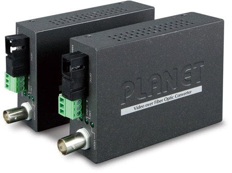 PLANET VF-106G-KIT konwerter sieciowy Czarny