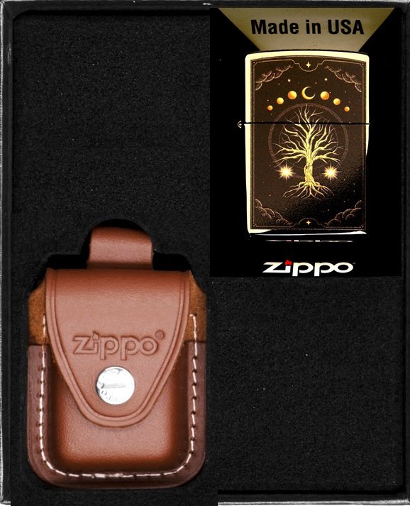 Zestaw ZIPPO Zapalniczka MYSTIC NATURE Prezentowy No2