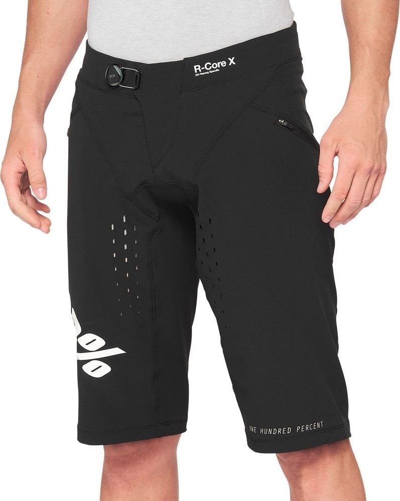 100% Szorty 100% R-CORE X Shorts black roz.30 (44 EUR) (NEW 2021)