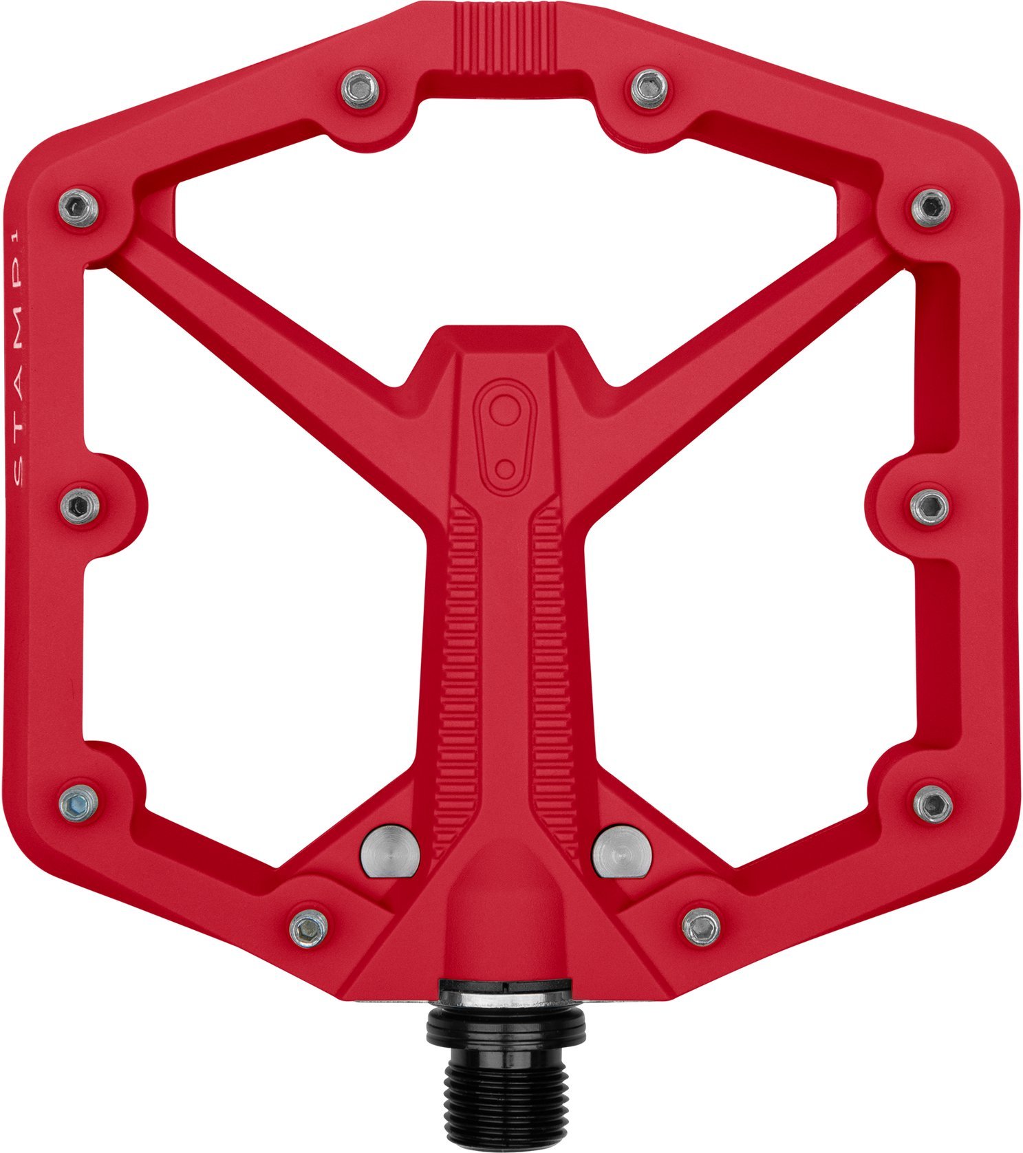 Crankbrothers Stamp 1 large pedals, red