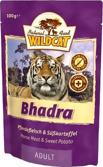 Wildcat Wildcat Bhadra - konina i bataty saszetka 100g