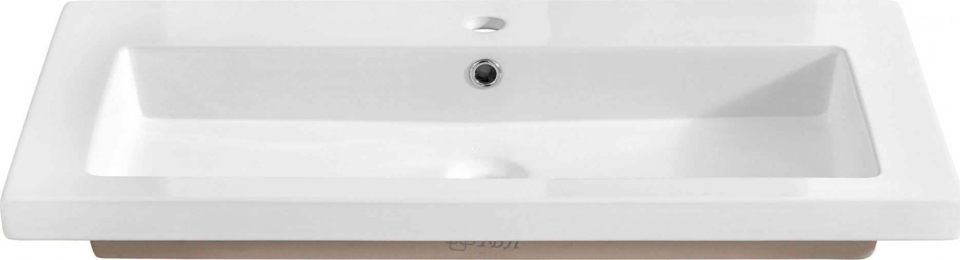 Umywalka Elior Vermona wpuszczana w blat 80cm biała