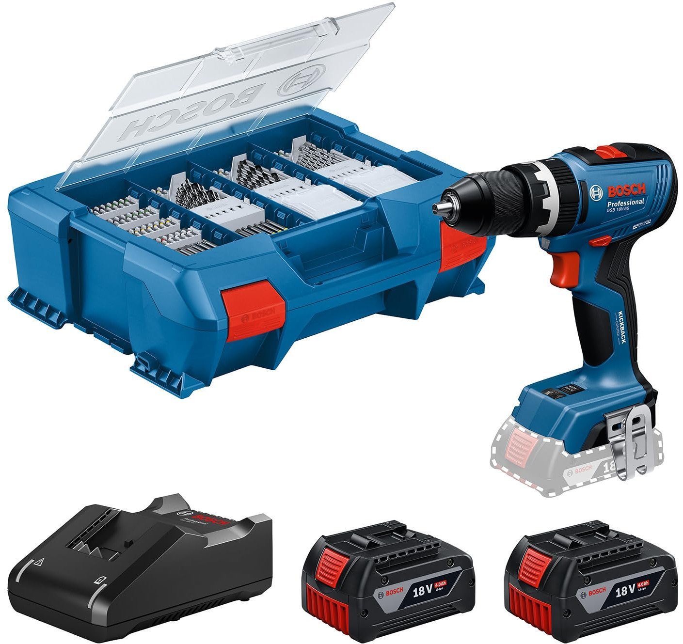 AKUM. ZAKRĘTARKA UDAROWA GSB 18V-65