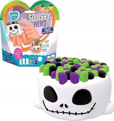 Maksik Ciastolina Zestaw z lekką ciastoliną Squishy Scary 70126