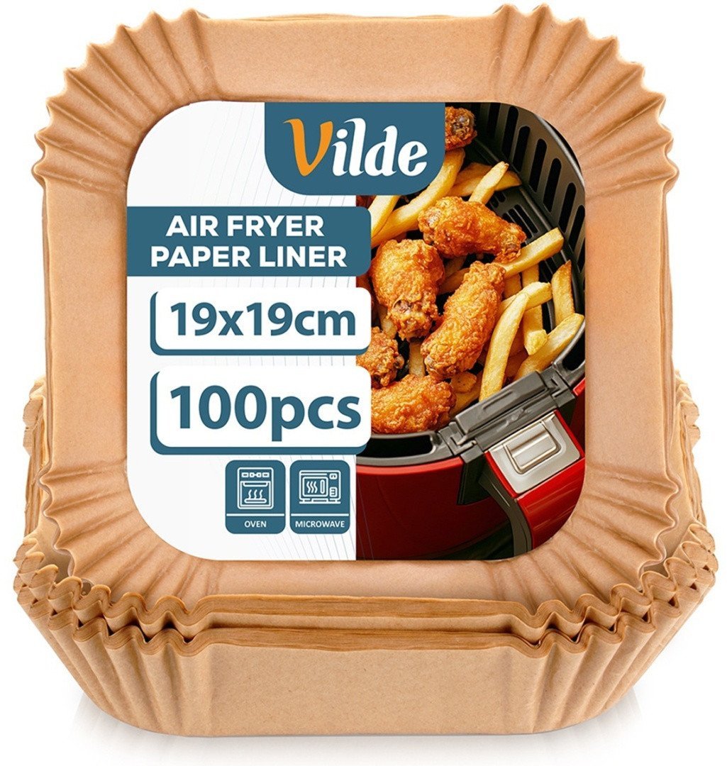 WKŁAD PAPIEROWY DO FRYTOWNICY KWADRATOWY 19 x 19cm 100szt. 279045