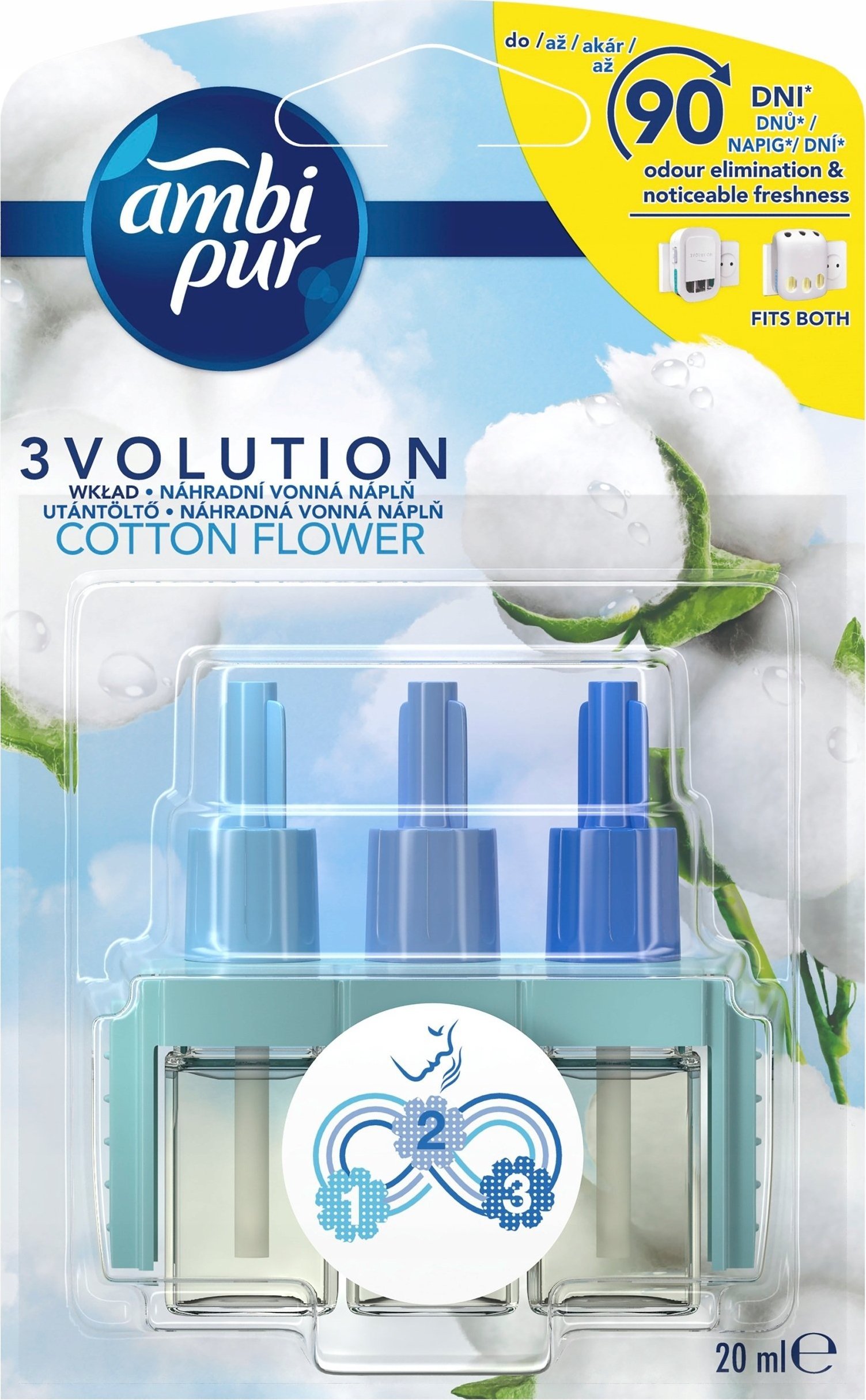 Ambi Pur Ambi Pur 3Volution COTTON FLOWER wkład zapas
