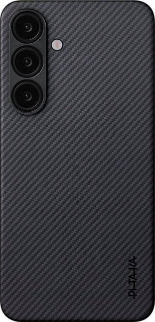 Pitaka Ultra-Slim Case, Black/Grey Twill - Sansung Galaxy S25+