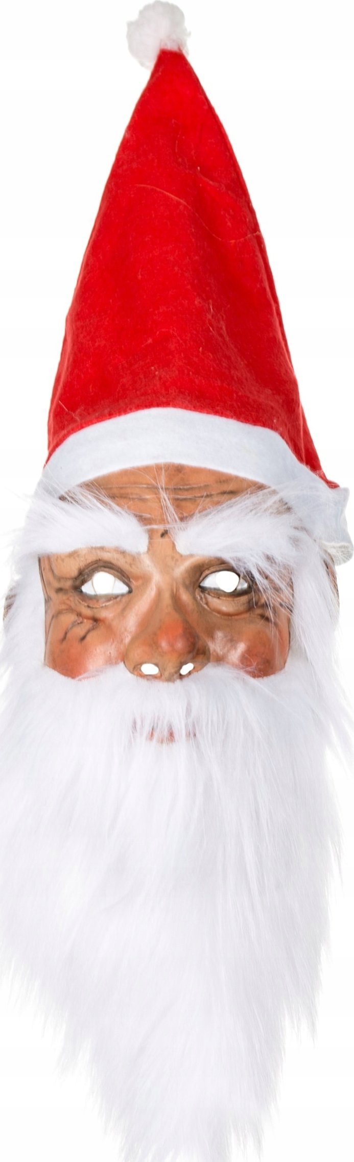 Lateksowa maska ŚWIĘTY MIKOŁAJ SANTA CLAUS BRODA