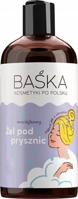 Solverx BAŚKA Żel pod prysznic - maciejkowy 500 ml