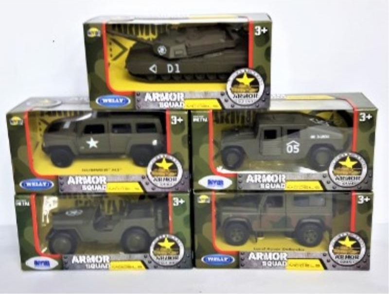 Welly Action Force Pojazdy Wojskowe 12cm (130-89190)