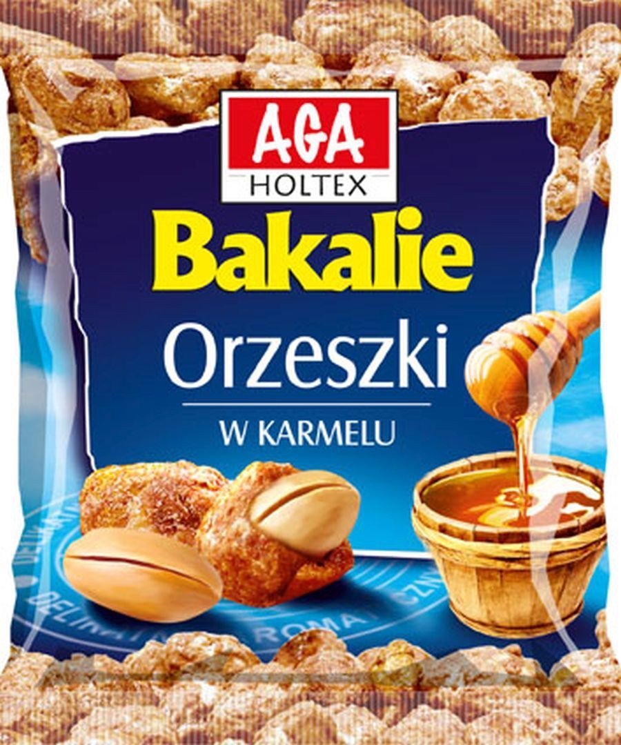 Aga Holtex Aga Holtex Orzeszki w karmelu 100g