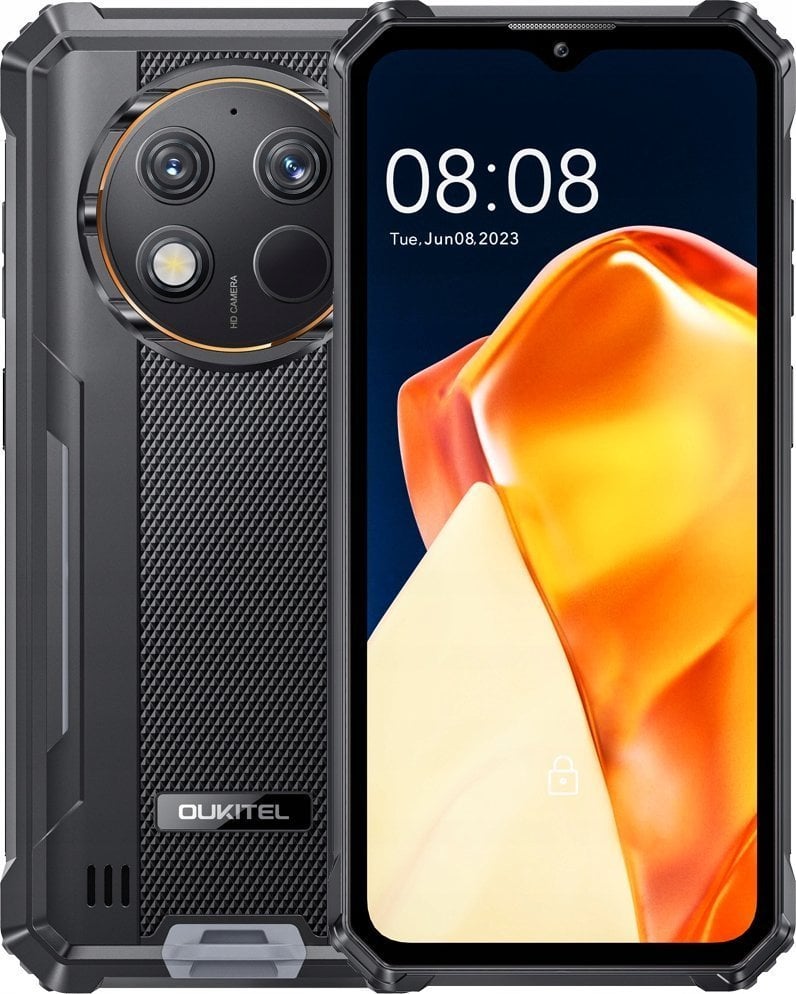 Smartfon Oukitel G1 6/256GB Czarno-pomarańczowy (G1-OE/CHOUT/OL)