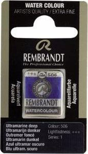 Artequipment Rembrandt Watercolour Pan 1 piece Ultramarine Deep 506