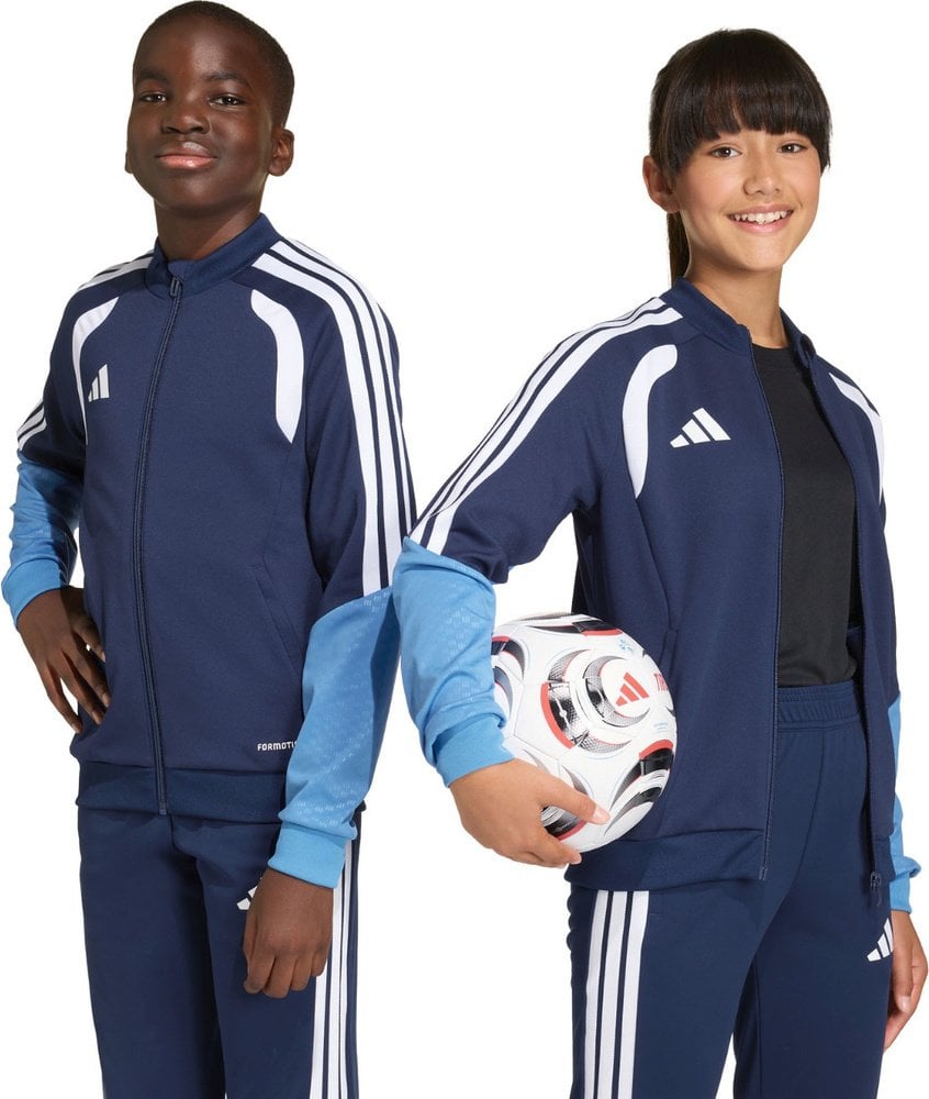 Bluza dla dzieci adidas Tiro 26 Competition Training granatowa JN2322 140cm
