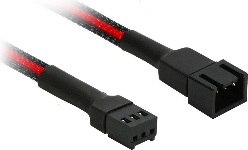 Nanoxia 3-pin - 3-pin, 0.3m, Czerwony (NX3PV3ESR)