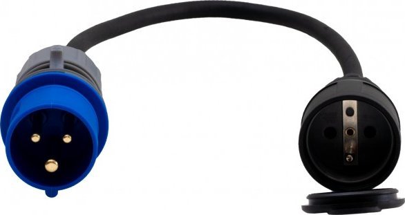 F-Elektro Przejście z wtyczka cee na gniazdo 230V do kampera