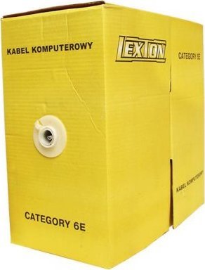 Lexton Lexton kabel UTP 305m kat.6e drut 100% CU (LX2903 6E)