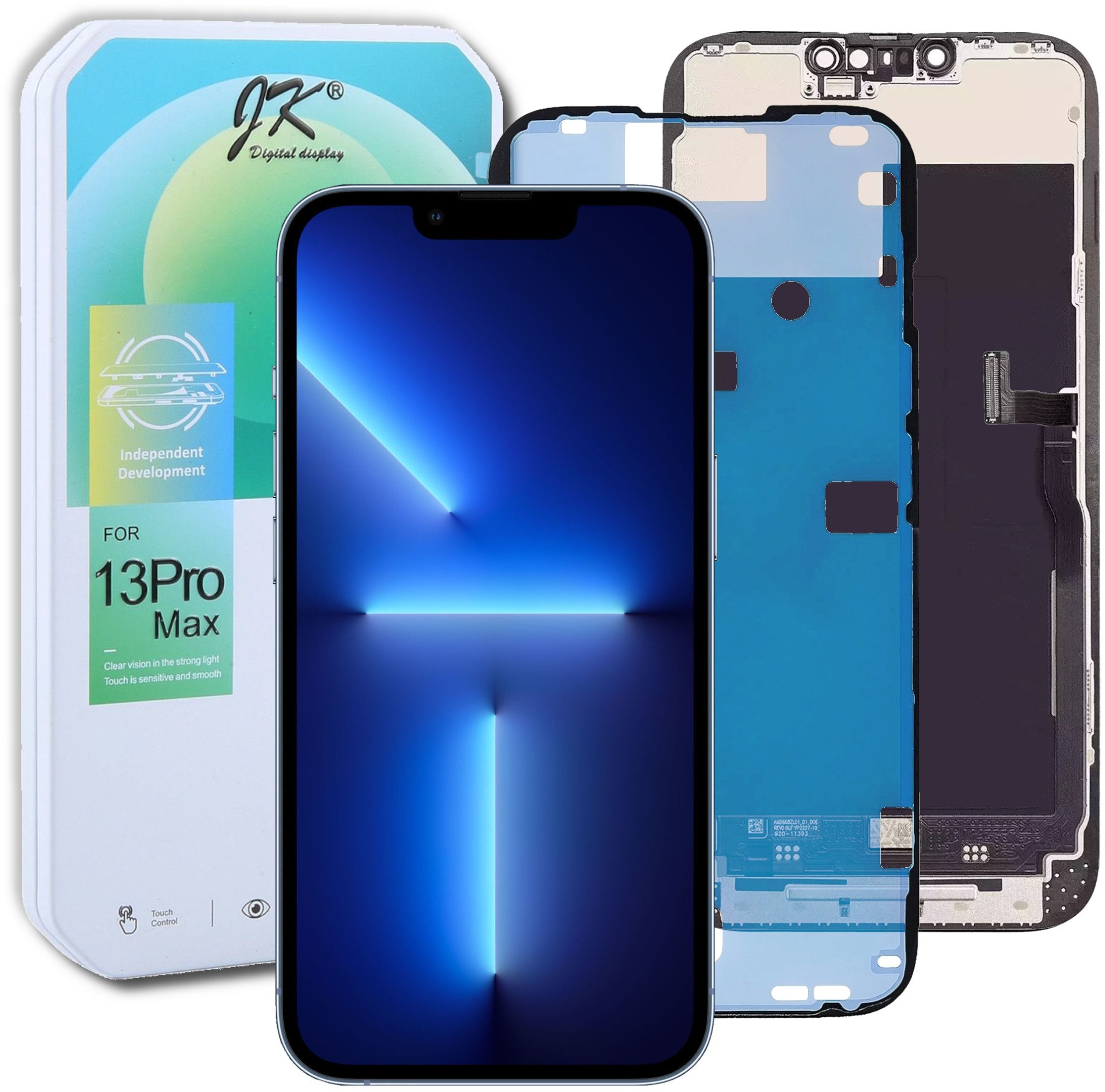 Wyświetlacz do iPhone 13 Pro Max LCD Ekran + Uszczelka Incell wersja JK
