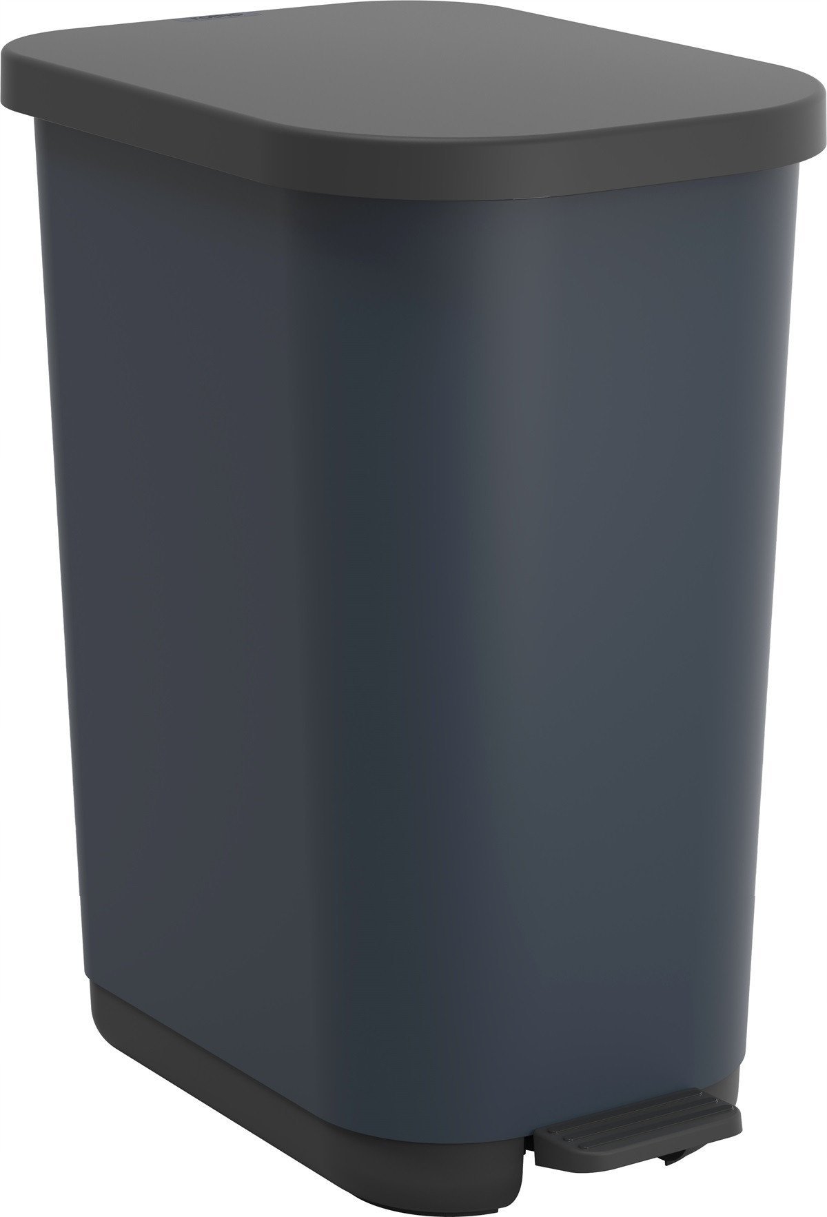 Rotho kosz na śmieci z pedałem RIBO niebieski 35L