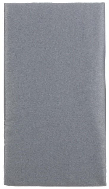 FITTED SHEET SATEEN 90X200+25 GREY