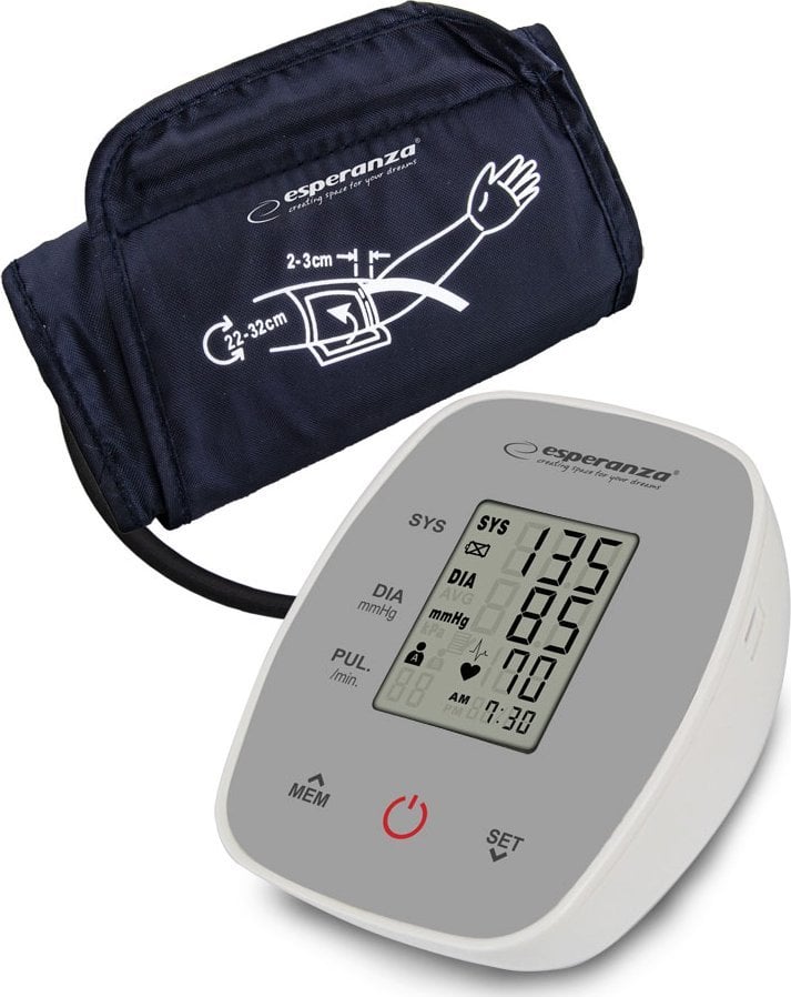 ECB007 Esperanza ciśnieniomierz naramienny spirit