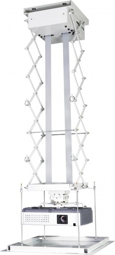 Uchwyt do projektorów Fonestar Fonestar SPREL-1B - Winda do projektora, wysuw max 100cm, pochylenie projektora przód-tył +/- 20, na boki +/-15, kolor