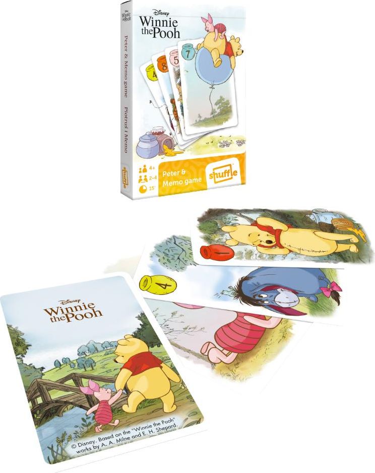 Cartamundi Piotruś/Memo Kubuś Puchatek