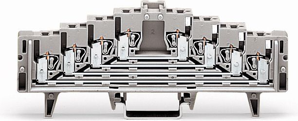 Wago Złączka krosowa 4-piętrowa szara bez zatrzasków (727-220)