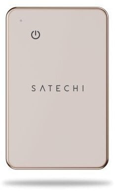 Breloczek Satechi Lokalizator zgodny z Apple Find My w formie karty ST-LFAWCR desert rose