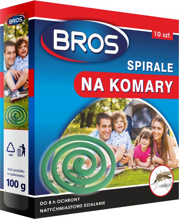 Bros Spirala na komary 10szt.