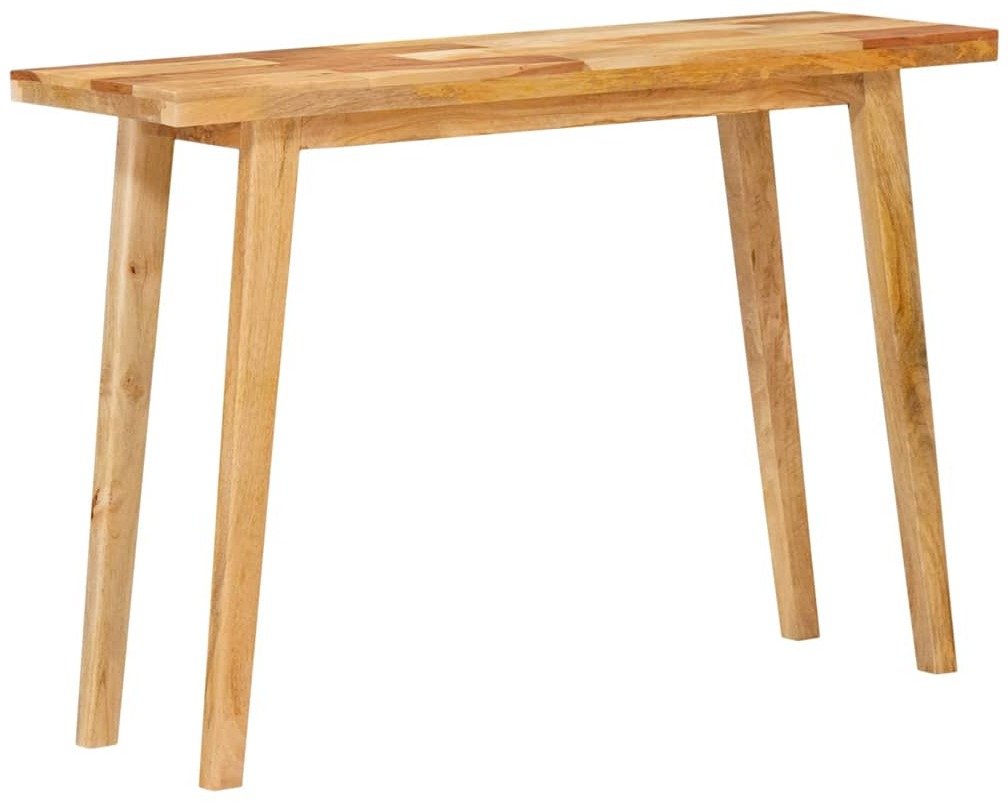 vidaXL Stół jadalniany Naturalny 100 x 35 x 75 cm Drewno mango