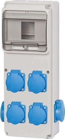 F-Elektro Rozdzielnica 6M ULISSE MIDI 6x230V IP54