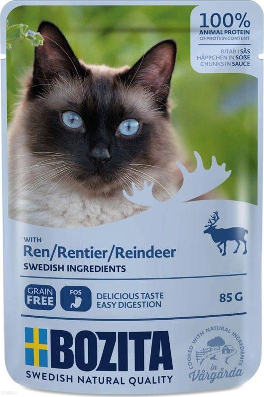 Bozita Bozita Cat Renifer w sosie saszetka 85g