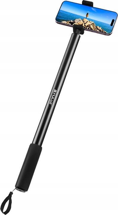 Puluz Metalowy uchwyt do selfie 2m PULUZ do kamery Insta360 One RS/X2/X3/X4 (czarny)