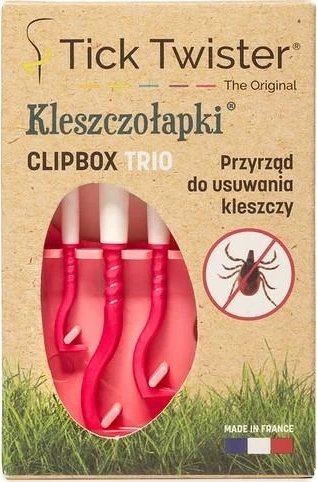 H3D KLESZCZOŁAPKI "TICK TWISTER" CLIPBOX TRIO