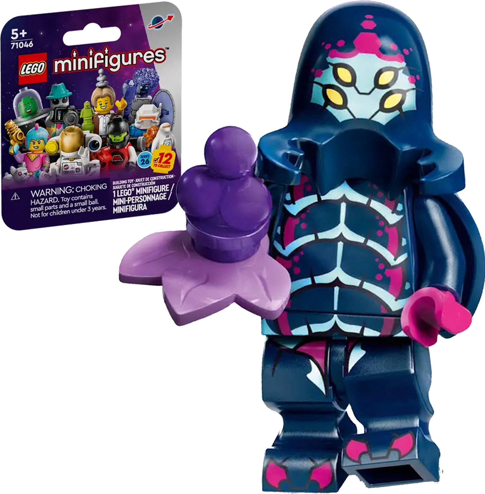 71046 - LEGO Minifigures - KOSMICZNY ŻUKOZOID col26-10 / Kosmos Seria 26