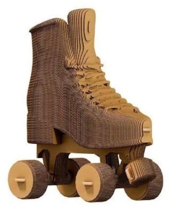 Puzzle 3D kartonowe - Rolki