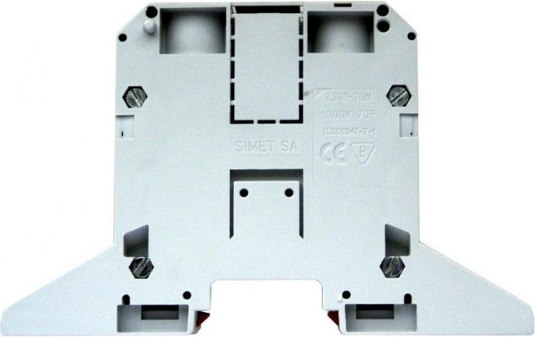 Simet Złączka szynowa ZSG 1-70Ns 2-przewodowa 70mm2 szara (11951312)