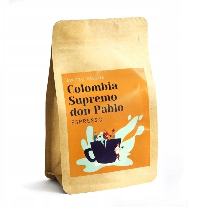 Kawa ziarnista Świeżo Palona Kawa ziarnista Colombia Supremo Don Pablo Espresso 250g