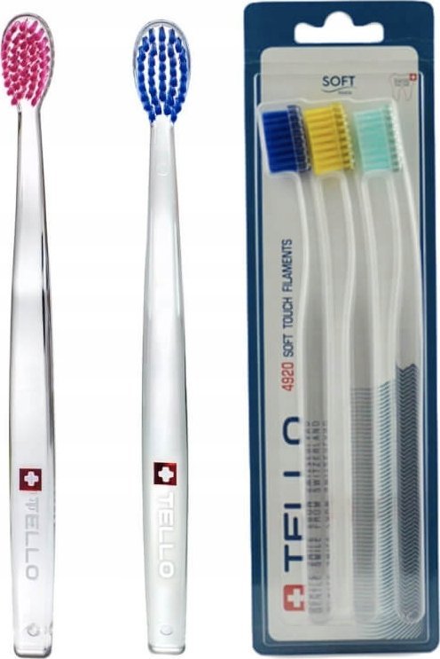 Tello TELLO 4920 SOFT TRIO 3-pak SZCZ. D/ZĘBÓW
