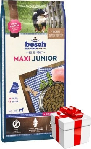 Bosch Bosch Junior Maxi (nowa receptura) 15kg + Niespodzianka dla psa GRATIS
