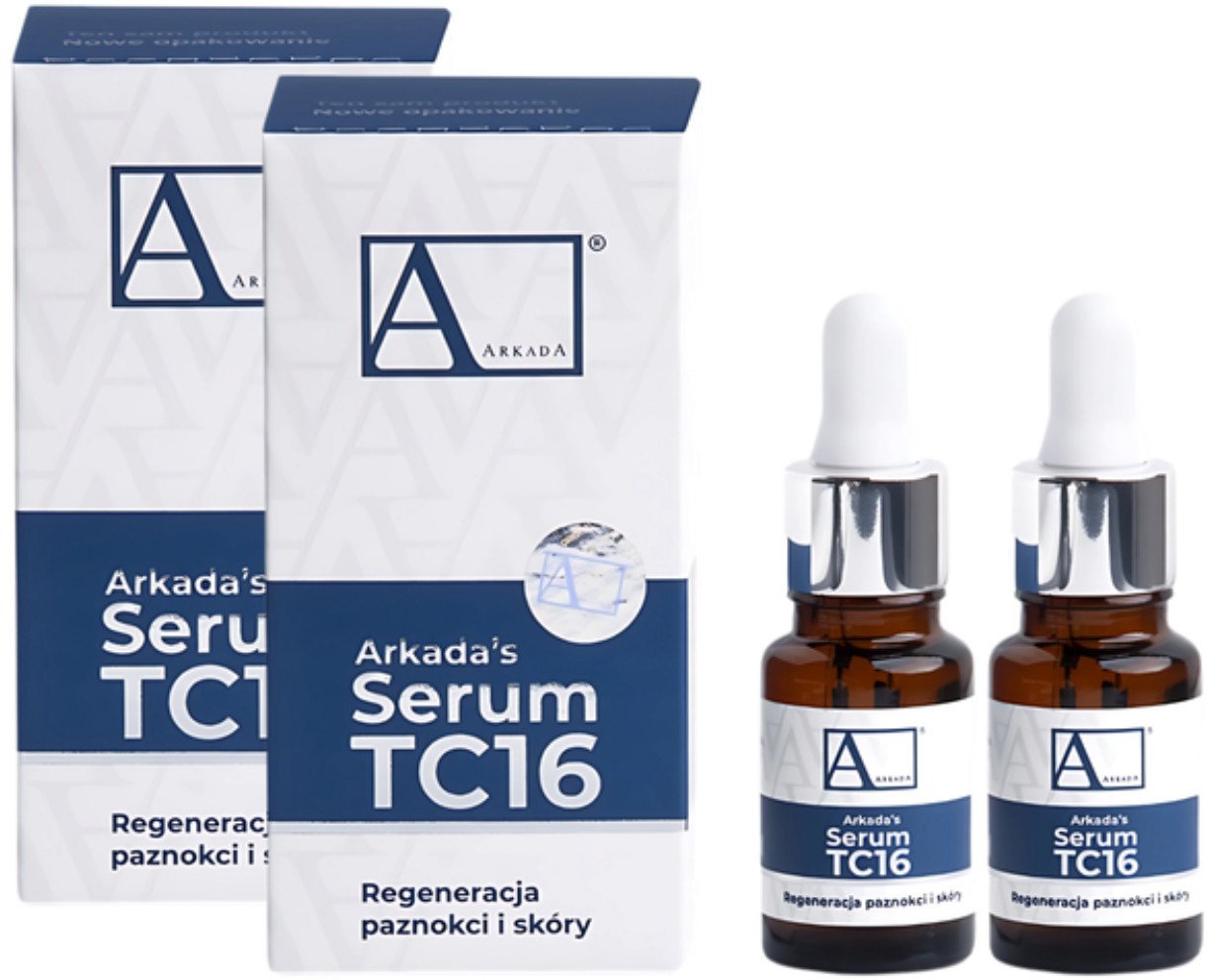 2x Arkada Serum Kolagenowe TC16 regeneracja paznokci i skóry 11ml