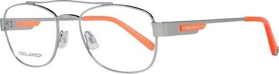 Dsquared2 Ramki do okularów Męskie Dsquared2 DQ5121-016-52 Srebrzysty ( 52 mm)
