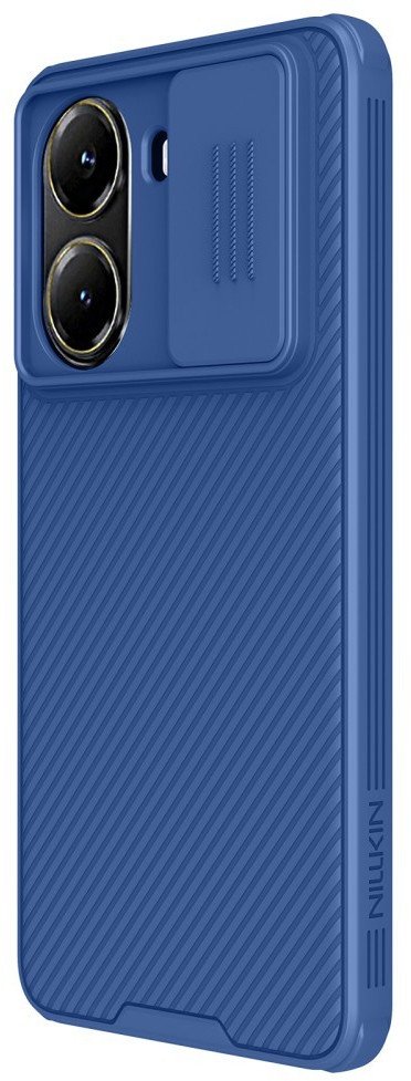 Etui Nillkin CamShield Pro do Xiaomi Poco X7 Pro 5G, niebieskie