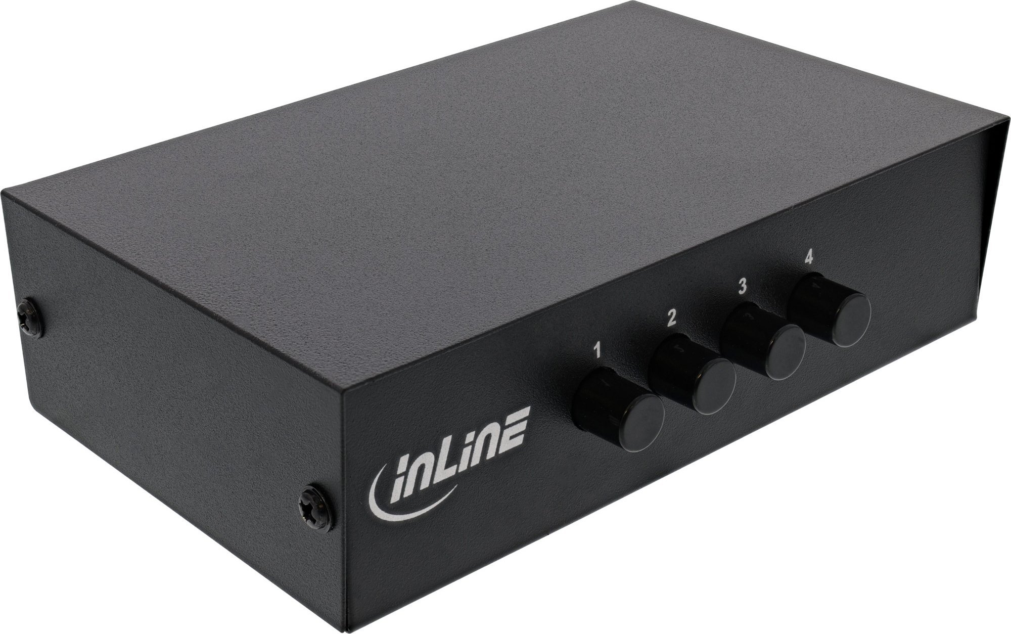 InLine InLine® AV Switch manual 4-port, 3x RCA IN/OUT