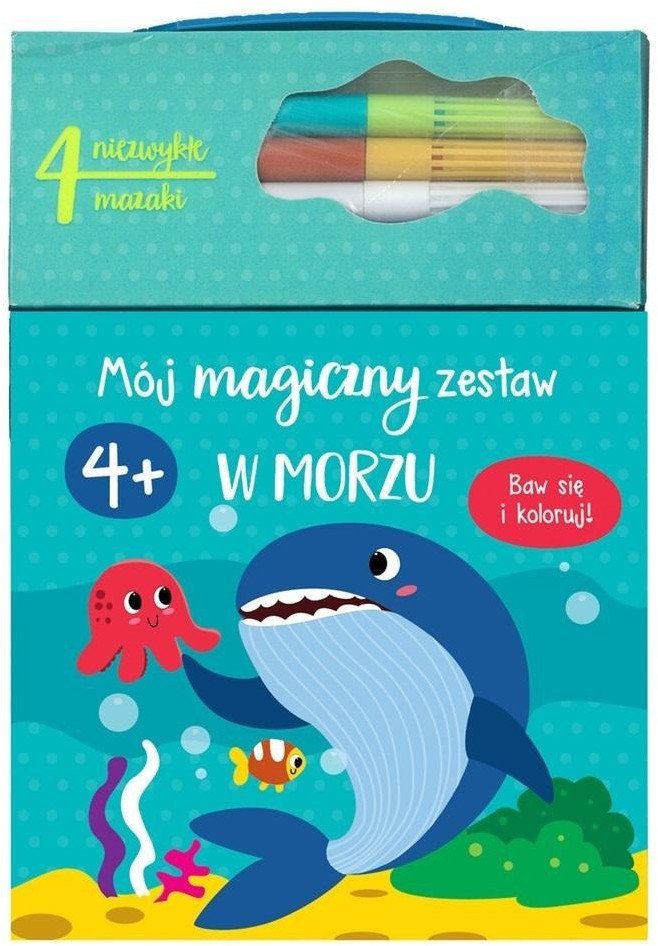 Mój magiczny zestaw. W morzu