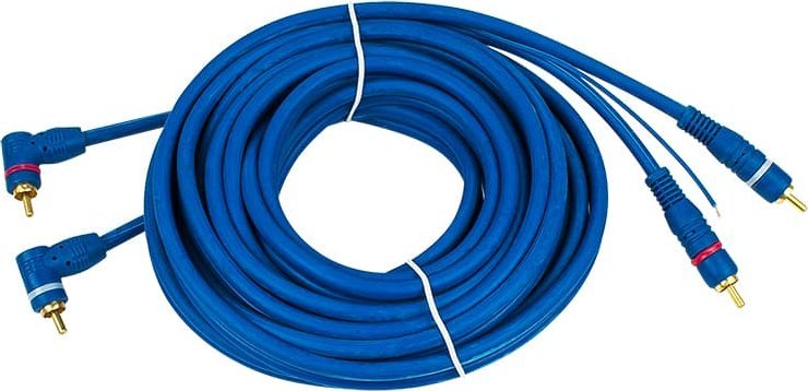 Kabel Blow 8676# Przył.2xrca 6mm 5m złote kątowe + ster.