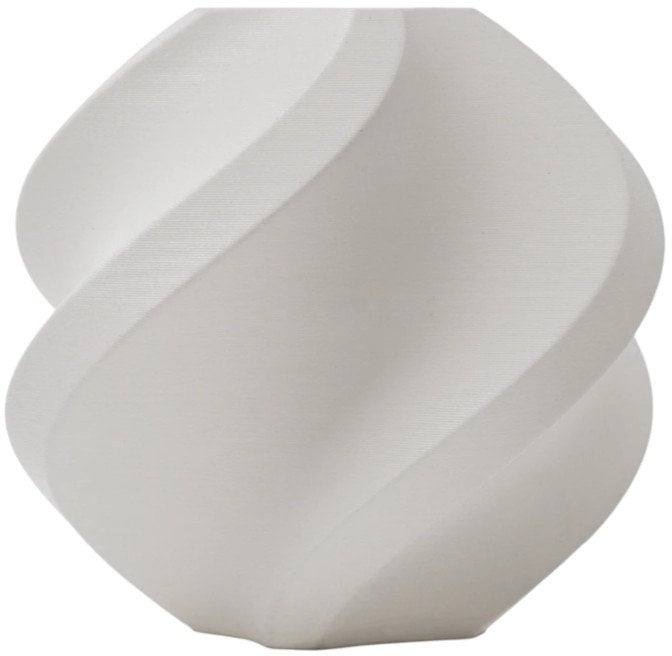 Filament Bambu Lab PLA Matte 1,75mm 1kg - w zestawie z wielorazową szpulą - Ivory White}